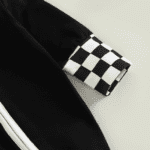 Checkerboard Patchwork Baby Jumpsuit - Image 3