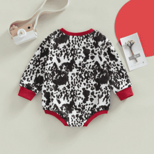 Cattle Hide Print Romper JuniorHaul