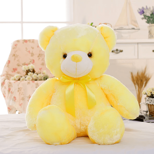 Yellow / 30 cm Luminous Cuddle Bear Plush Toy JuniorHaul