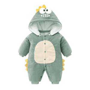 Green Dragon / 3M Cartoon Baby Warm Jumpsuit JuniorHaul