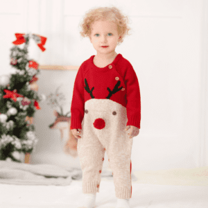 Buy Baby Deer Knitted Jumpsuit I Cozy Comfort for Little Ones