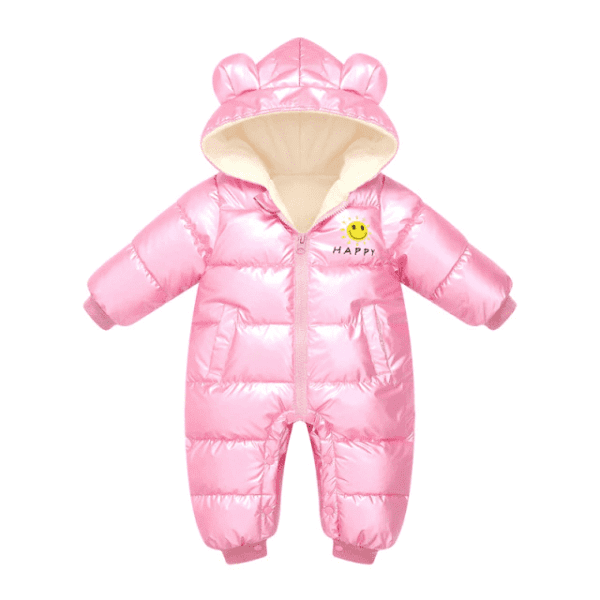 Pink / 3M Snowproof Baby Cute Jumpsuit JuniorHaul