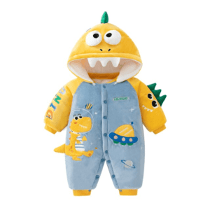 Yellow Dragon / 3M Cartoon Baby Warm Jumpsuit JuniorHaul