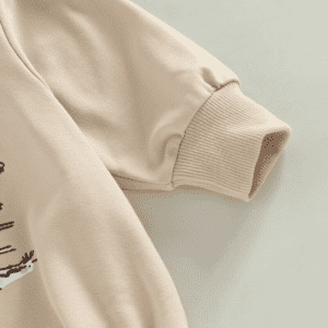 Riding Cowboy Print Romper JuniorHaul