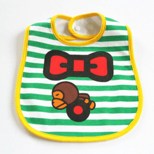 Bow Green Baby Feeding Saliva Towel JuniorHaul