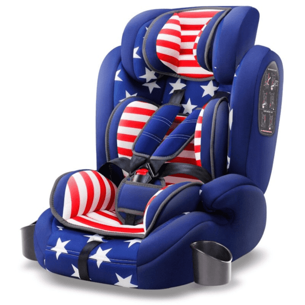 American Flag Carmind- Child Protection Car Seat - FFA Approved JuniorHaul