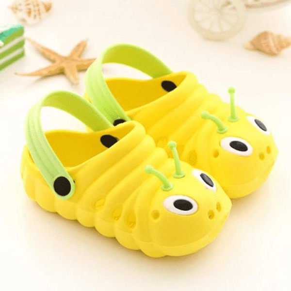 Yellow / 18 Caterpillar Crocs Footwear JuniorHaul
