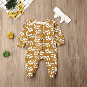 Baby Girl Flower Romper JuniorHaul