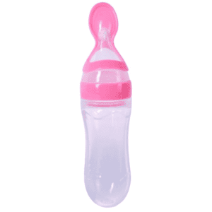 Pink Baby Spoon Bottle Feeder JuniorHaul