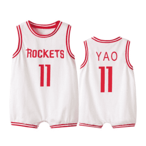 White Rocket 11 / 12M Basketball Sleeveless Romper JuniorHaul