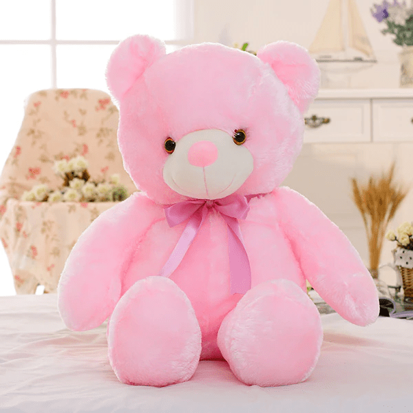 Pink / 30 cm Luminous Cuddle Bear Plush Toy JuniorHaul