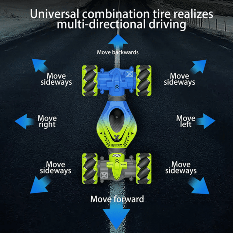 4WD RC Stunt Car Watch Gesture Sensor Rotation Toy JuniorHaul