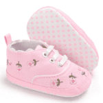 Toddler Canvas Cute Flower Sneaker Shoes - Image 5