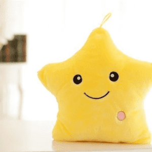 Yellow Luminous Star Plush Cuddle Toy JuniorHaul