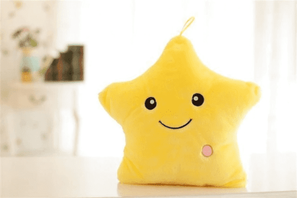 Yellow Luminous Star Plush Cuddle Toy JuniorHaul