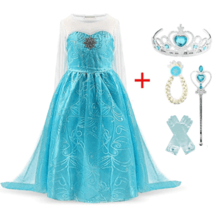 4 / 4T Elsa Cape Gown Costume JuniorHaul