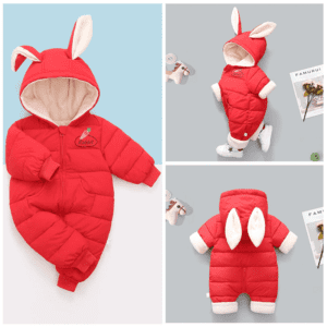 Bunny Eared Baby Jumpsuit JuniorHaul