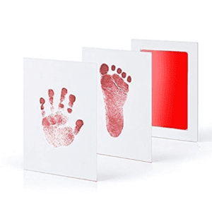 Newborn Baby DIY Hand And Footprint Ink Pads Kit - Image 11