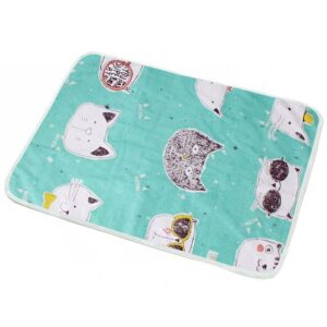 Cat 50x70cm Baby Reusable Diaper Mat JuniorHaul