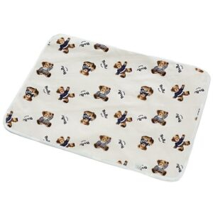 Teddy bear 50x70cm Baby Reusable Diaper Mat JuniorHaul