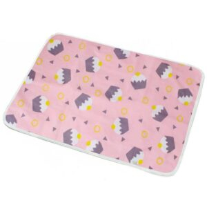 Pink cake 50x70cm Baby Reusable Diaper Mat JuniorHaul