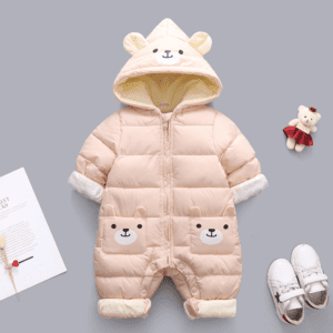 Pink / 3M Baby Bear Cute Jumpsuit JuniorHaul
