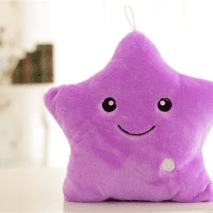 Purple Luminous Star Plush Cuddle Toy JuniorHaul