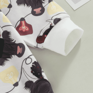 Cattle Head Christmas Romper JuniorHaul