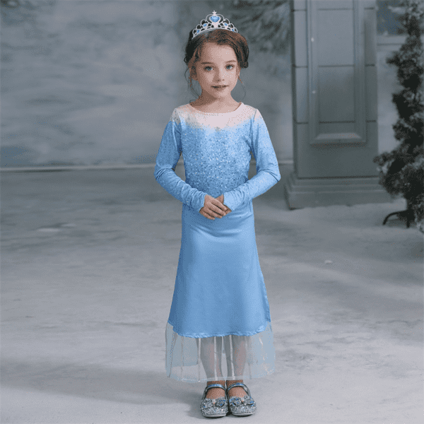 Elsa Cape Gown Costume JuniorHaul