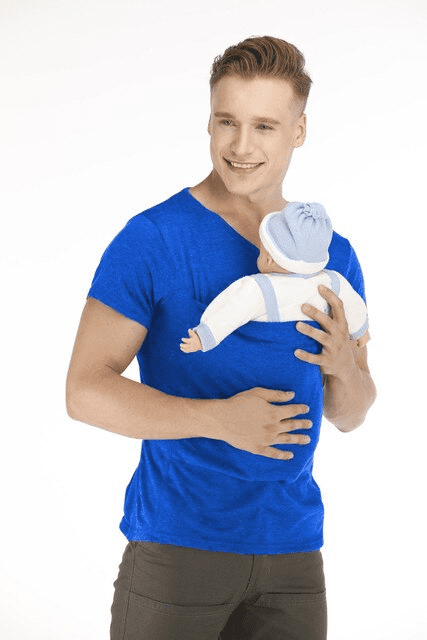 Dad-Royal Blue / M Kangaroo T-Shirts for Parents JuniorHaul