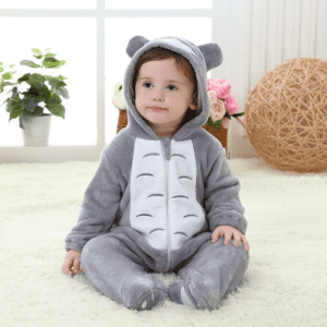 Grey / 24M Totoro Baby Jumpsuit JuniorHaul