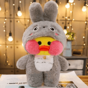 05 Lalafanfan Yellow Ducks Plush Toy JuniorHaul