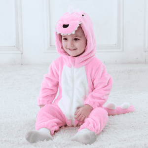 3M / PINK Dino Baby Romper JuniorHaul