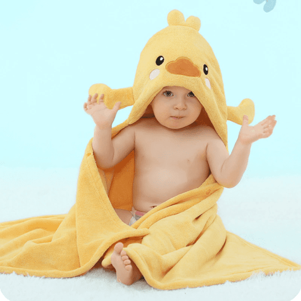 Soft Baby Hooded Bathrobes JuniorHaul