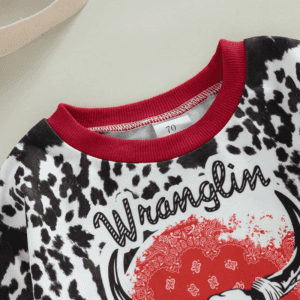 Cattle Hide Print Romper JuniorHaul