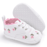 Toddler Canvas Cute Flower Sneaker Shoes - Image 12