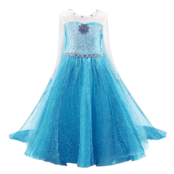 7 / 4T Elsa Cape Gown Costume JuniorHaul
