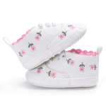 Toddler Canvas Cute Flower Sneaker Shoes - Image 13