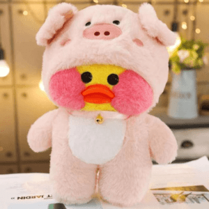 06 Lalafanfan Yellow Ducks Plush Toy JuniorHaul