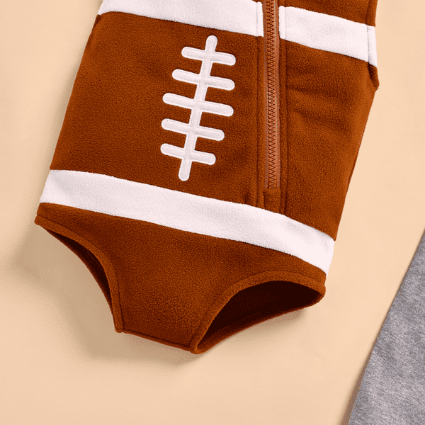 Rugby Sleeveless Baby Romper With Stockings JuniorHaul