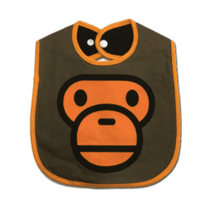 Monkey Orange Baby Feeding Saliva Towel JuniorHaul