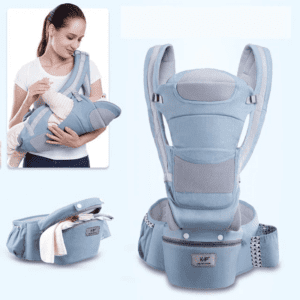 Light-Blue Baby Cushion Carrier JuniorHaul