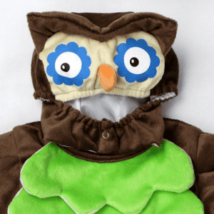 Sage Owl Baby Costume Jumpsuit - Image 3