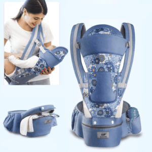 Flower-Blue Baby Cushion Carrier JuniorHaul