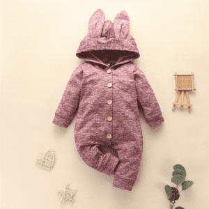 Bunny Pink / 0-3M Bunny Light Jumpsuit JuniorHaul