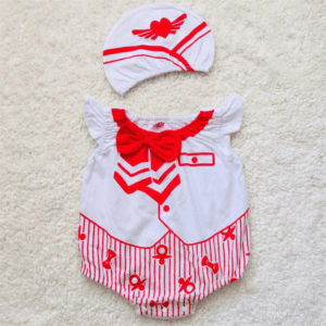 Cartoon Baby Romper With Cap - Image 16
