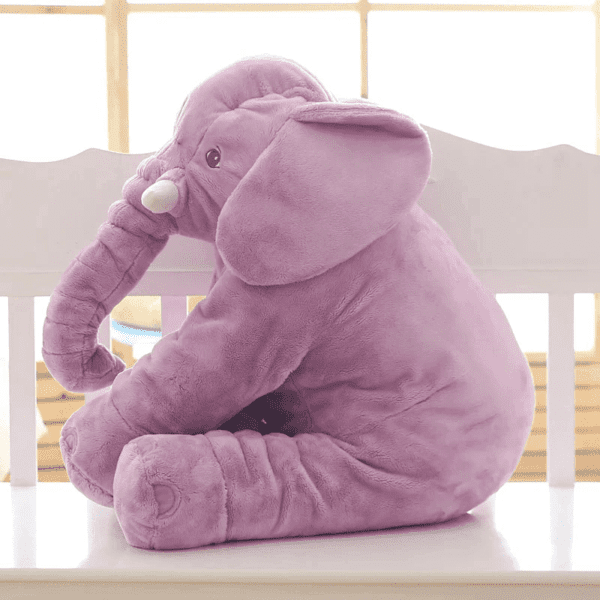 PURPLE Peekaboo Baby Elephant Toy JuniorHaul