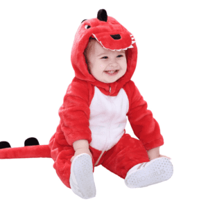 3M / RED Dino Baby Romper JuniorHaul