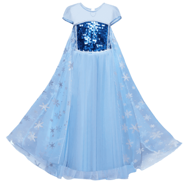 9 / 4T Elsa Cape Gown Costume JuniorHaul