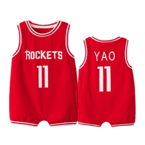 Red Rocket 11 / 9M Basketball Sleeveless Romper JuniorHaul